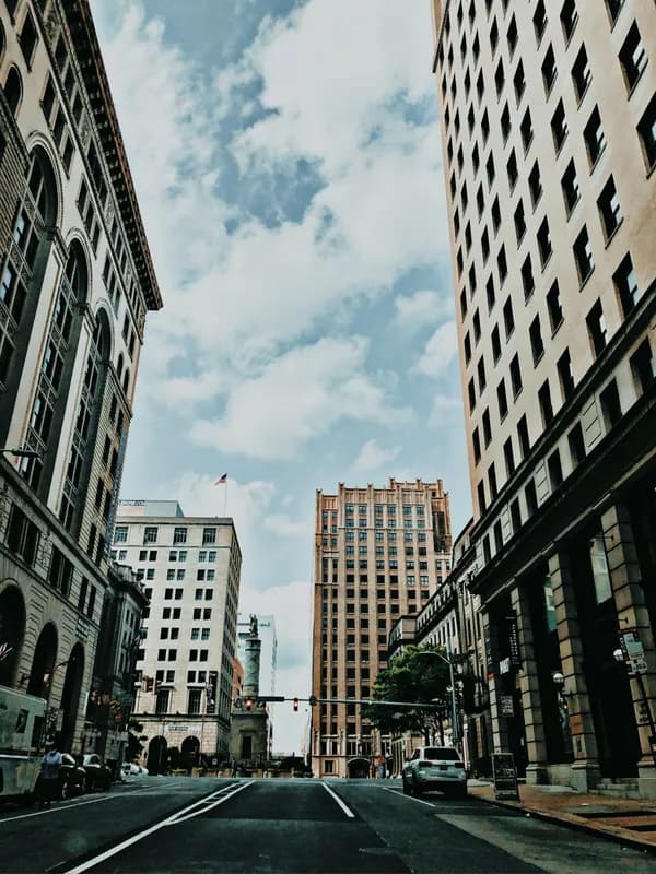 Property listing on mobile app